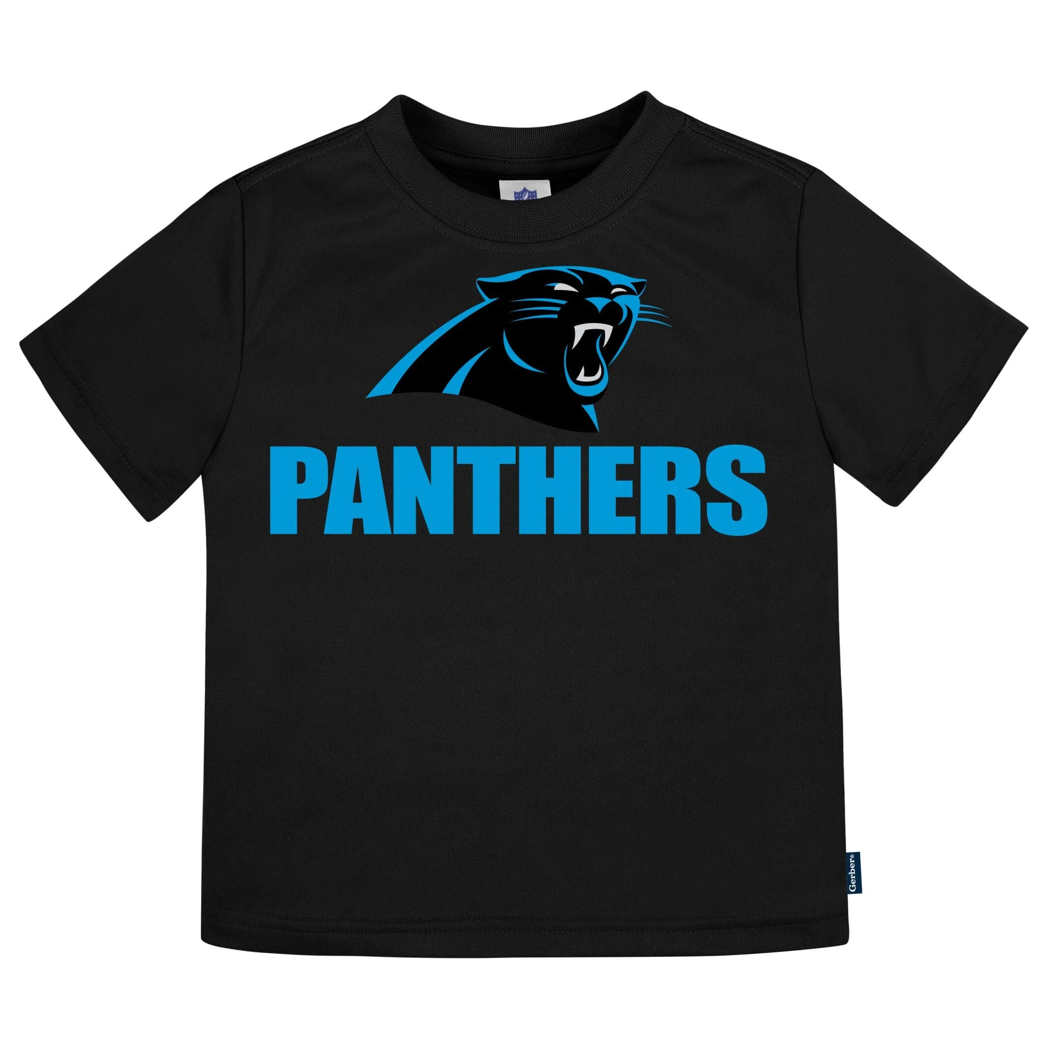 3-Pack Infant & Toddler Boys Panthers Short Sleeve Tees