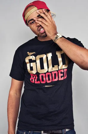 Adapt - Gold Blooded Men's Shirt, Black/Gold