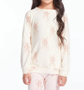 All Over Bows LS Shirt