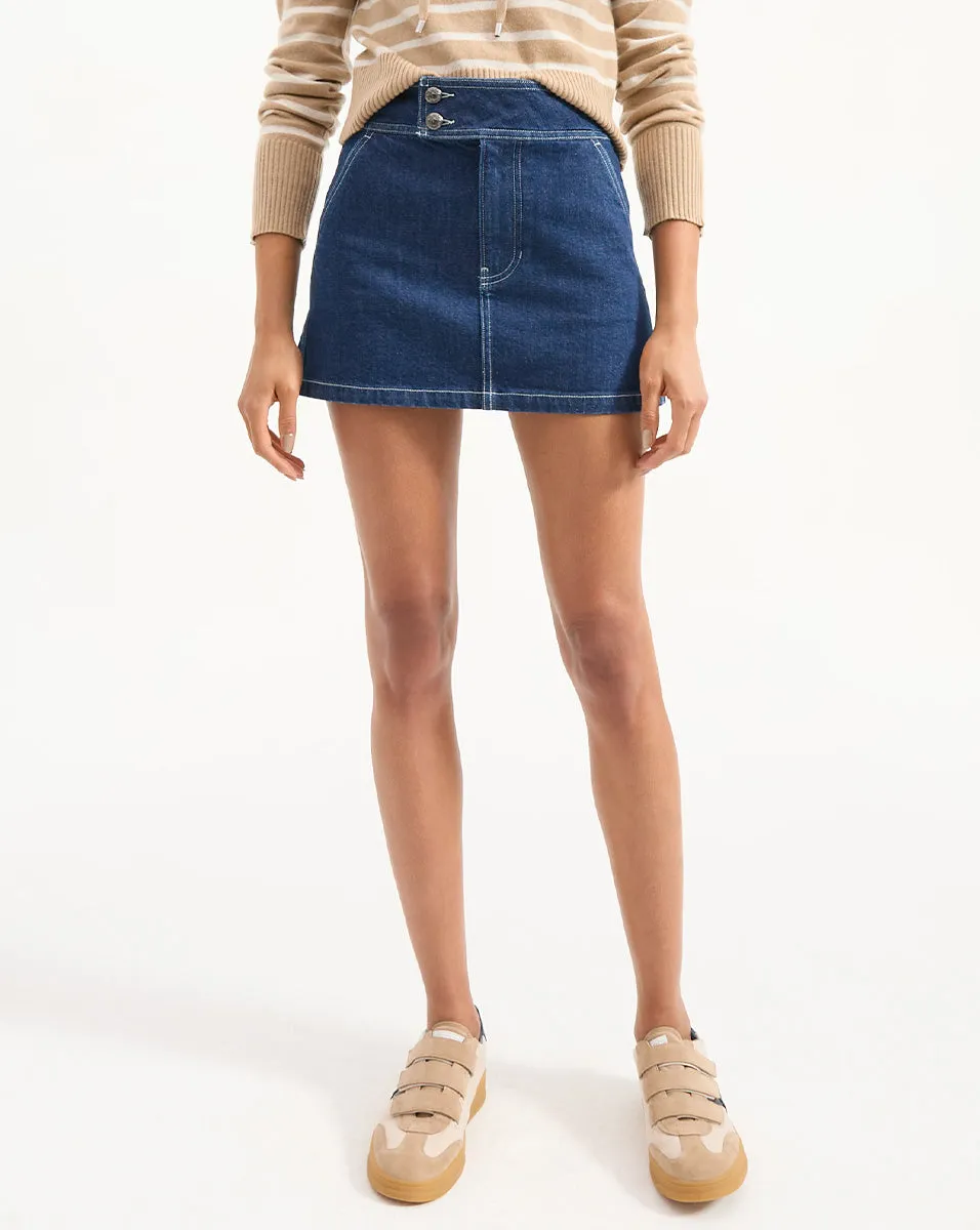 Bowen Denim Mini Skirt