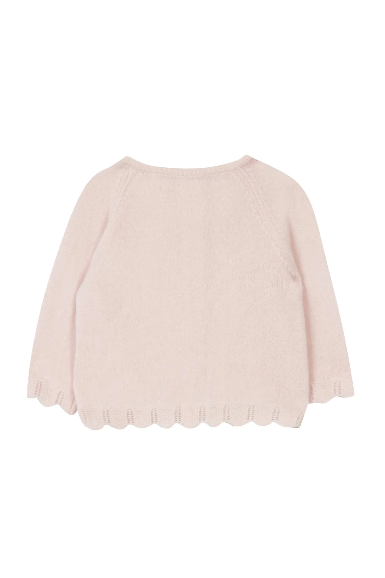 Cardigan - Pale Pink Cashmere