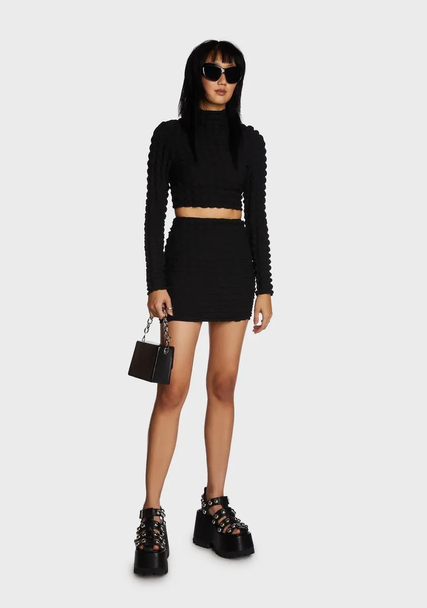 Chic Mood Cut-Out Mini Dress