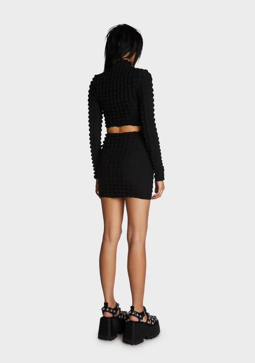 Chic Mood Cut-Out Mini Dress