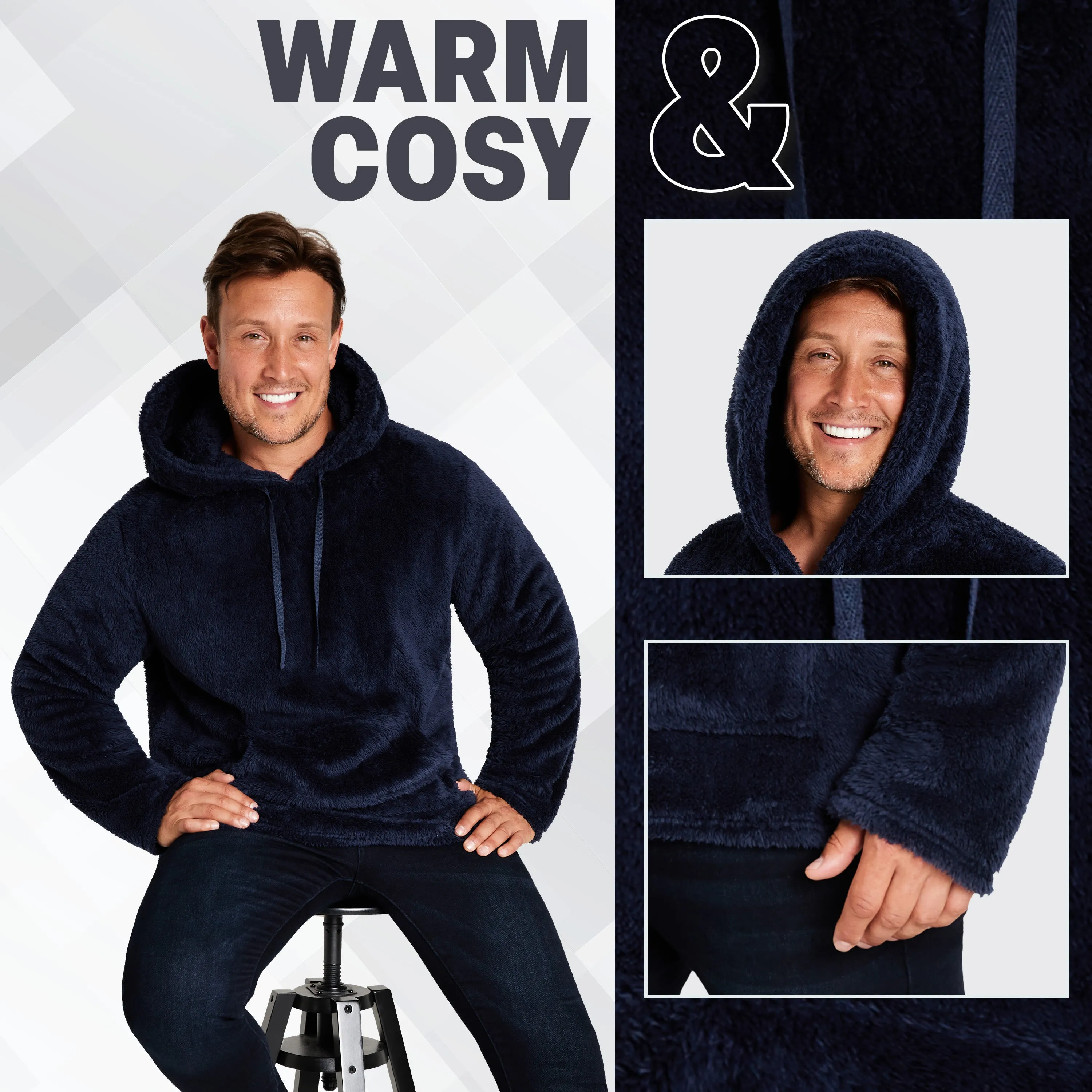 CityComfort Mens Hoodies - Hoodies for Men and Teenagers