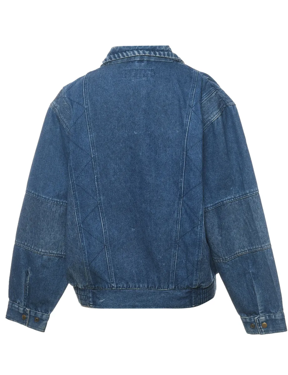 Classic Medium Wash Denim Jacket - L