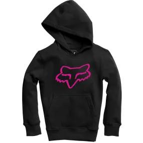 Fox Racing  Boys Black Pink Legacy Pullover Hoodie Soft Comfy Fleece Sweatshirt