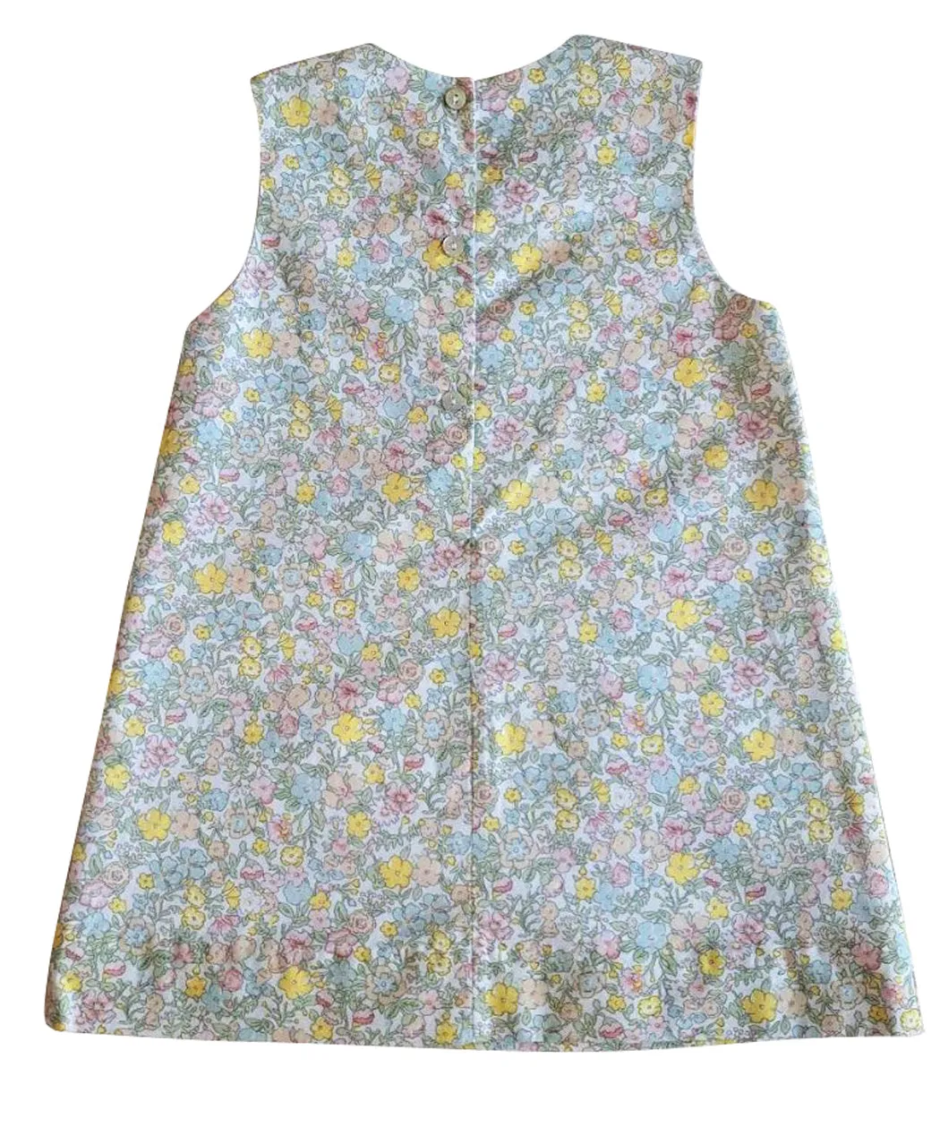 Girl's "Spring Again" Floral A line dress