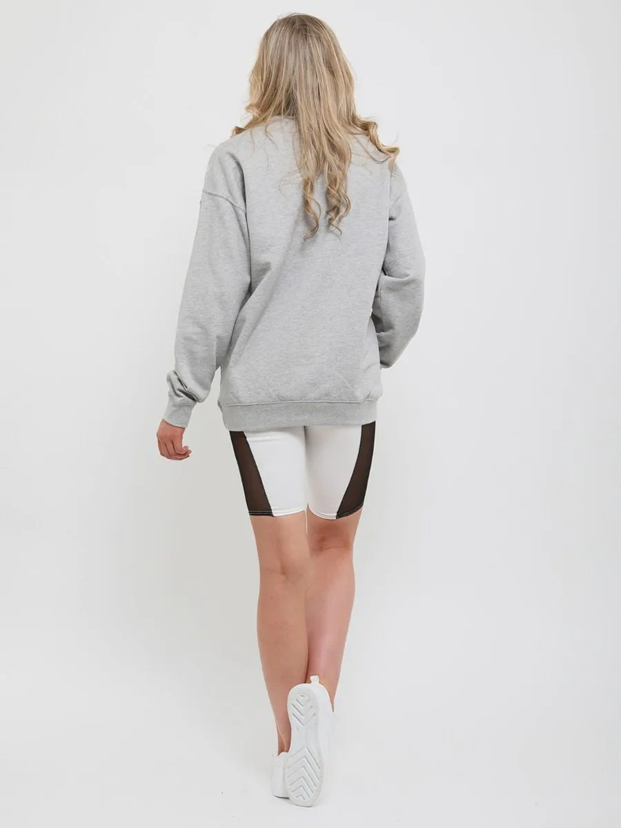 Gracie Ye Saint Love Sweatshirt Jumper In Grey