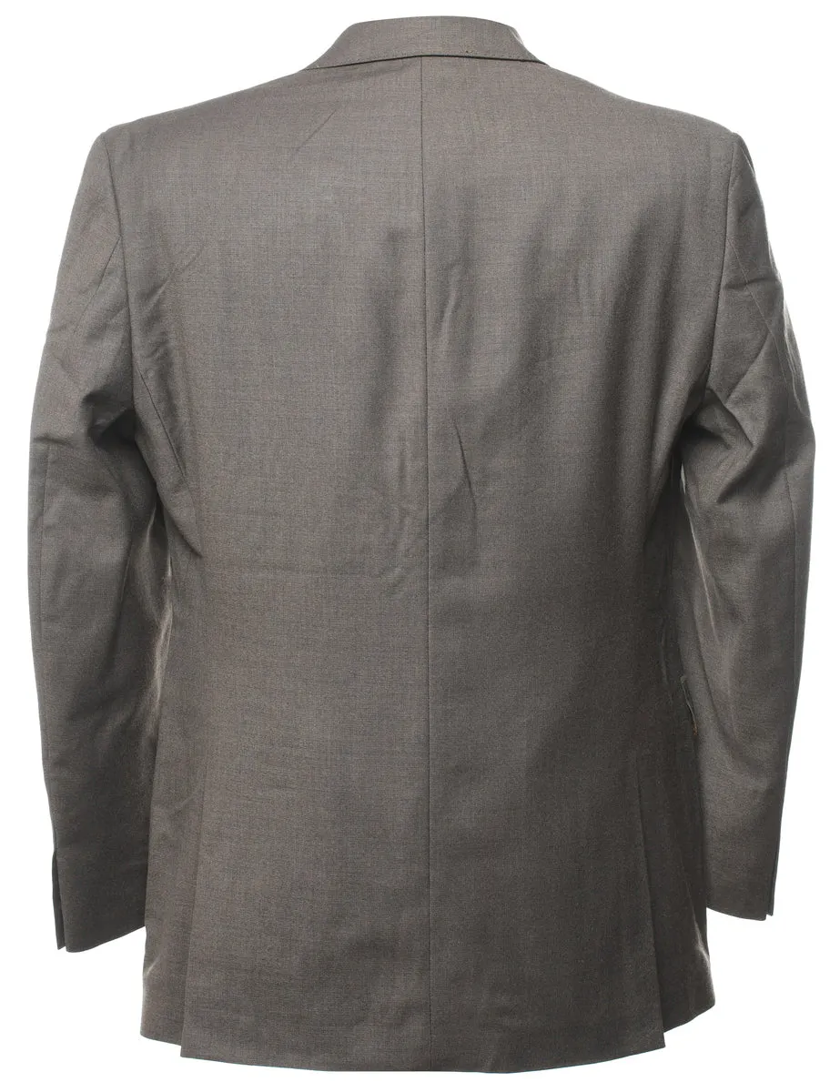 Grey Classic Blazer - L