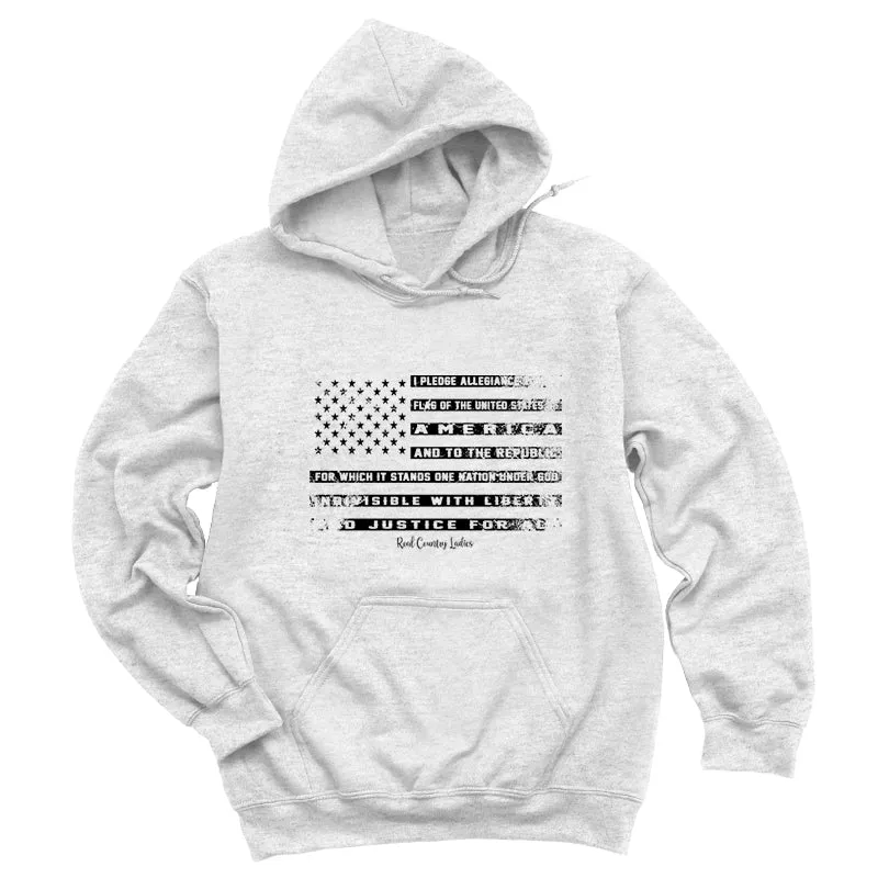 I Pledge Allegiance Black Print Hoodies & Long Sleeves