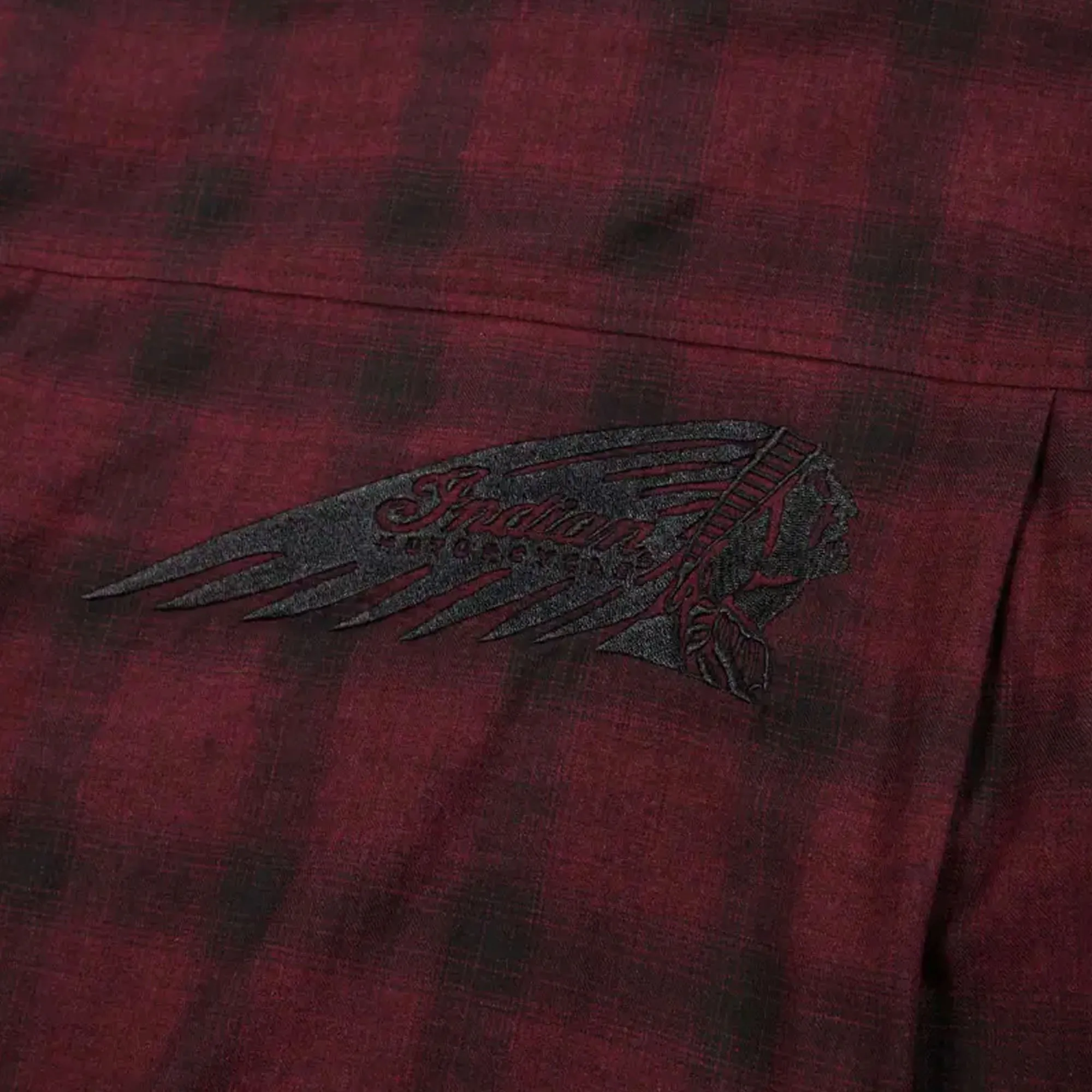 Indian Motorcycle  Womens Denver Plaid Shirt Soft Durable Comfy Cotton Multicolor