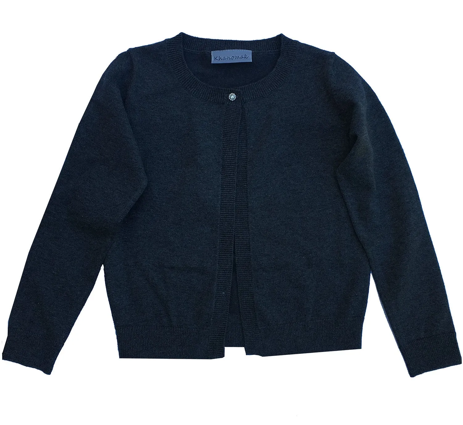 Khanomak Kids Girls Cropped Shrug Cardigan