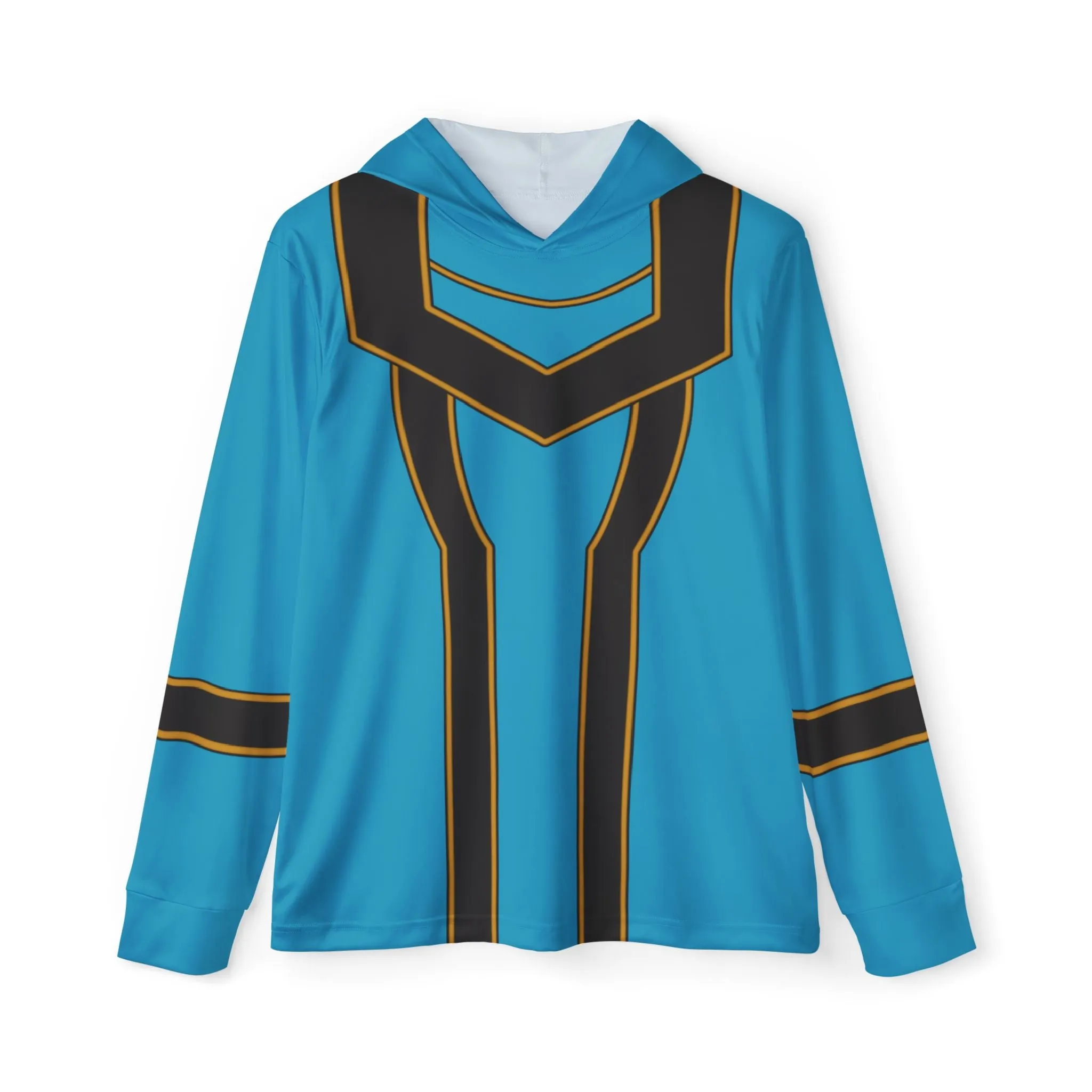 Magiranger Blue Hoodie (Full Print) Super Sentai T Shirt Custom Graphic Art Cosplay Shirts Power Rangers Retro Vintage 90s Tee