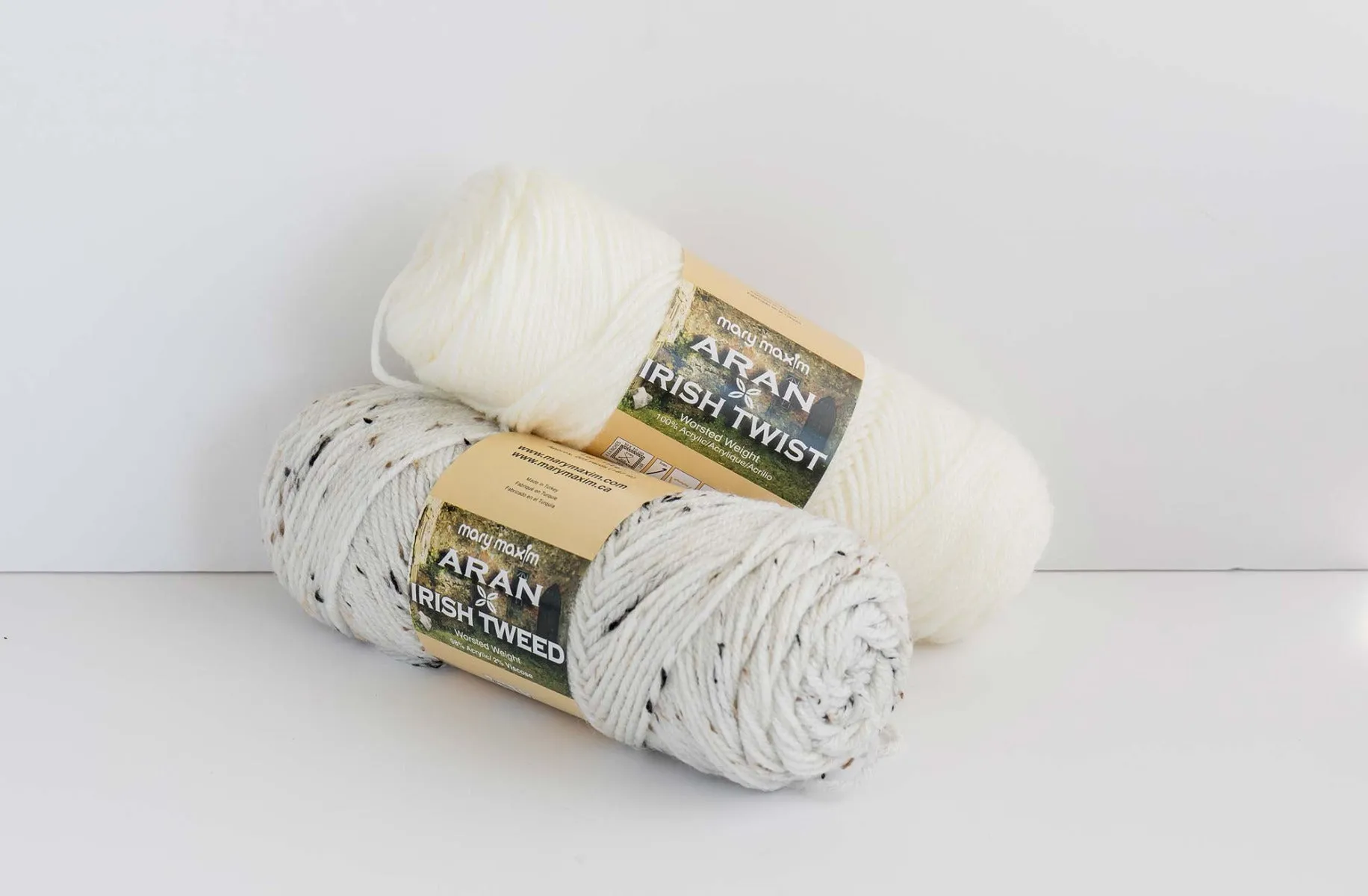 Mary Maxim Aran Irish Tweed Yarn