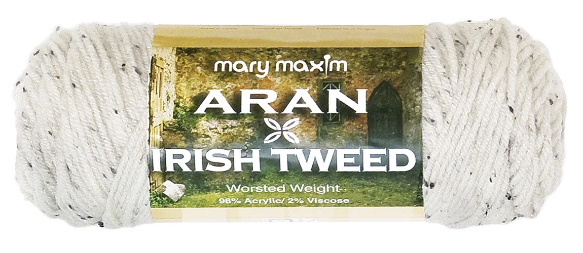 Mary Maxim Aran Irish Tweed Yarn