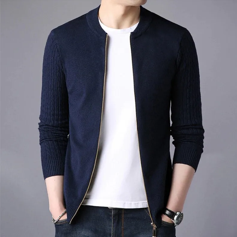 Men's Autumn/Winter Soft Cashmere Knitted Casual Cardigan