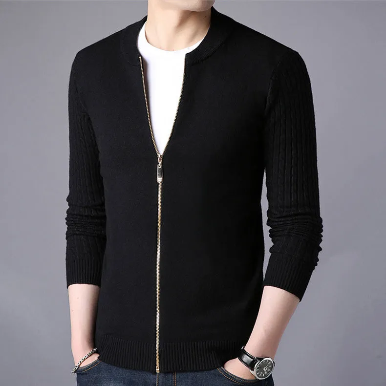 Men's Autumn/Winter Soft Cashmere Knitted Casual Cardigan