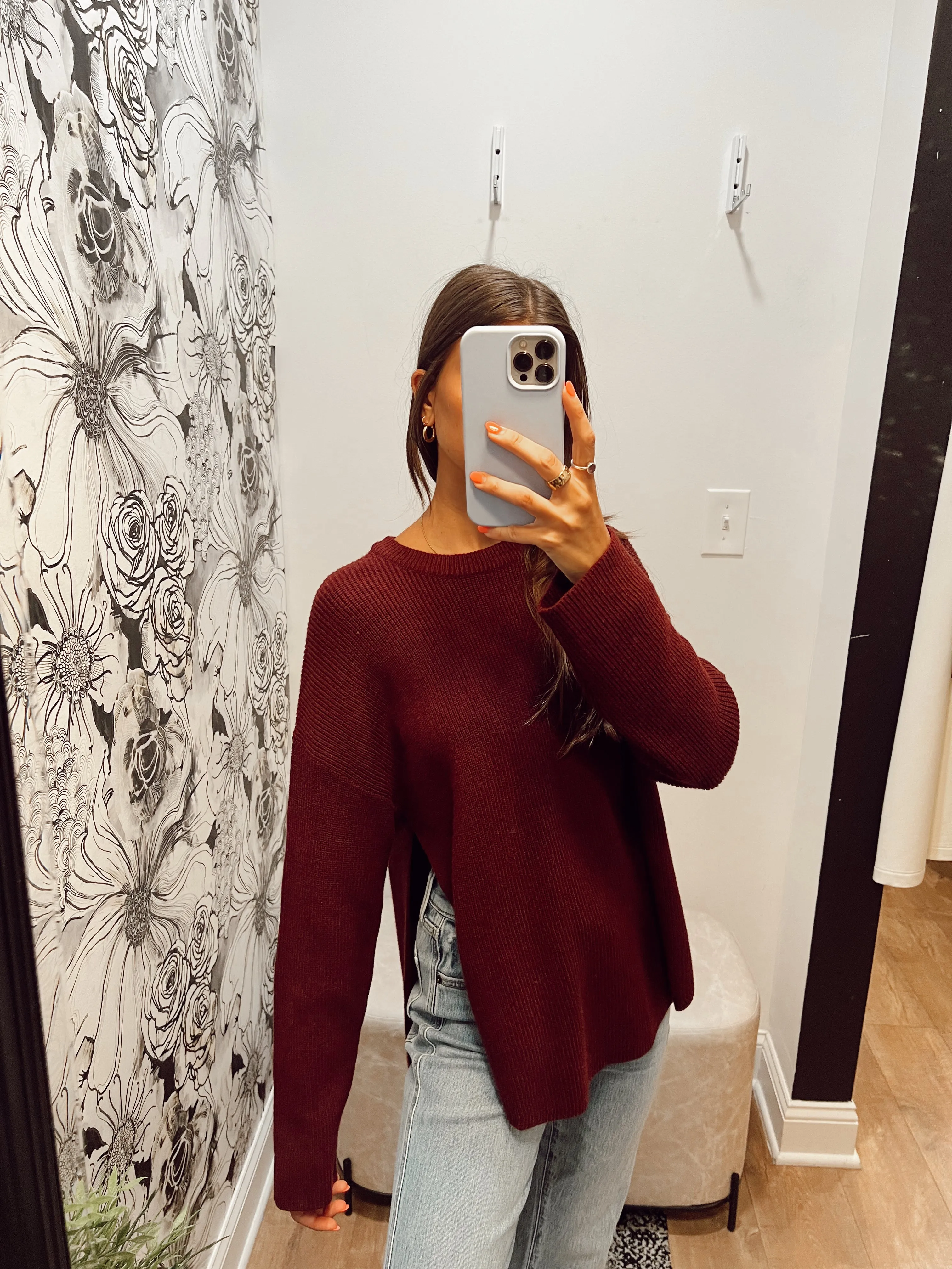 Mimosa Merlot Sweater