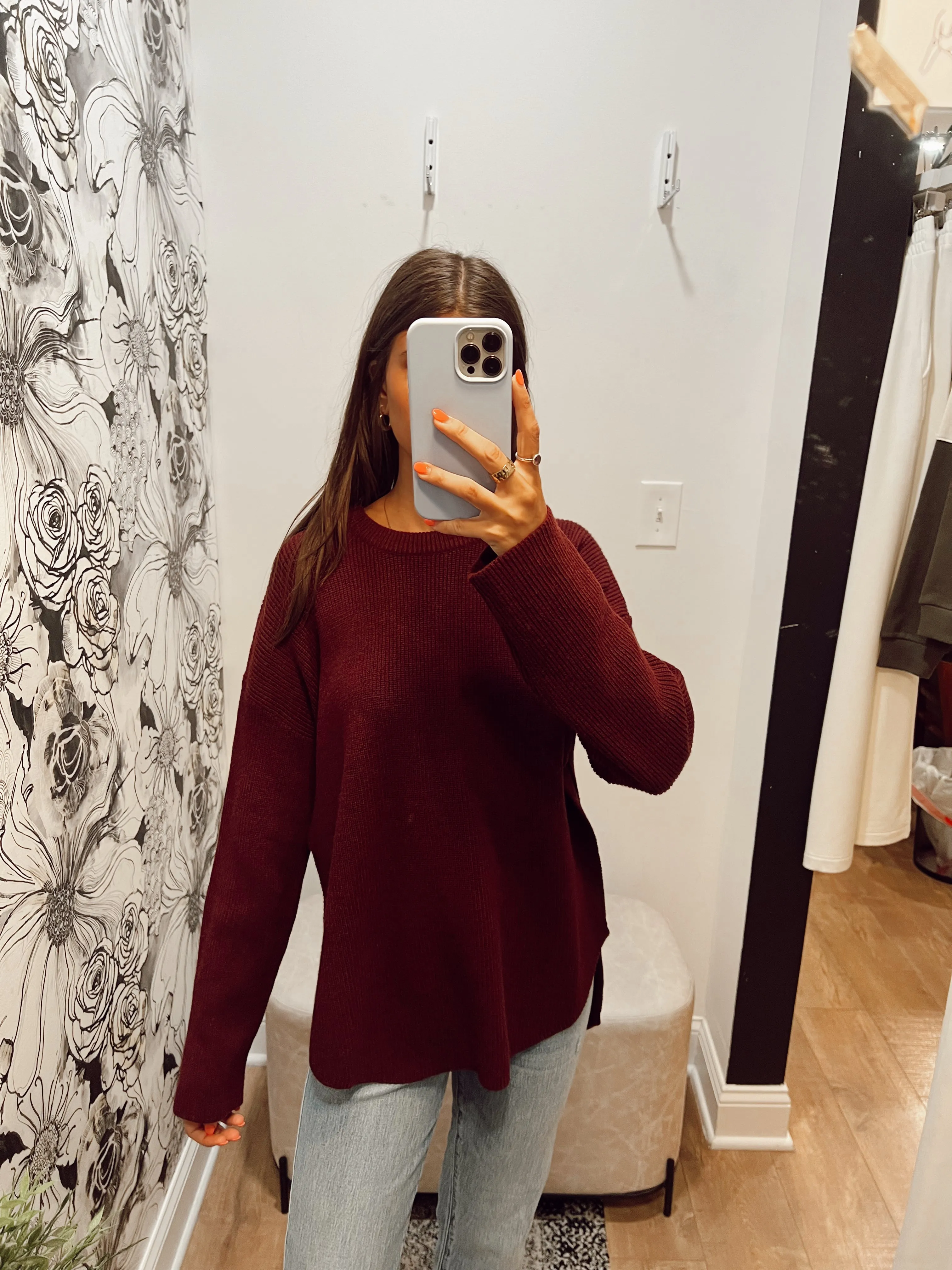 Mimosa Merlot Sweater