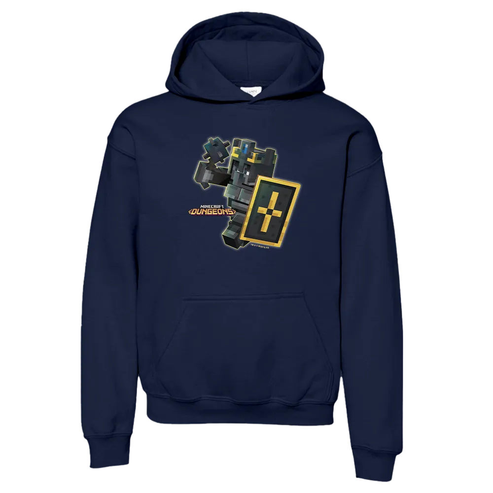 Minecraft Dungeons Logo Kids Hooded Sweatshirt