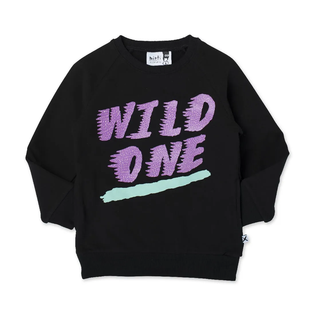 MINTI - WILD ONE FURRY CREW BLACK