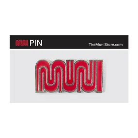 Muni Lapel Pin