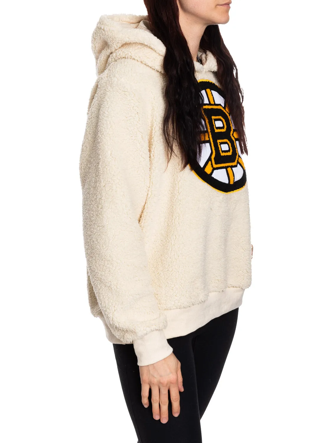 NHL Boston Bruins Ladies Sherpa Hoodie