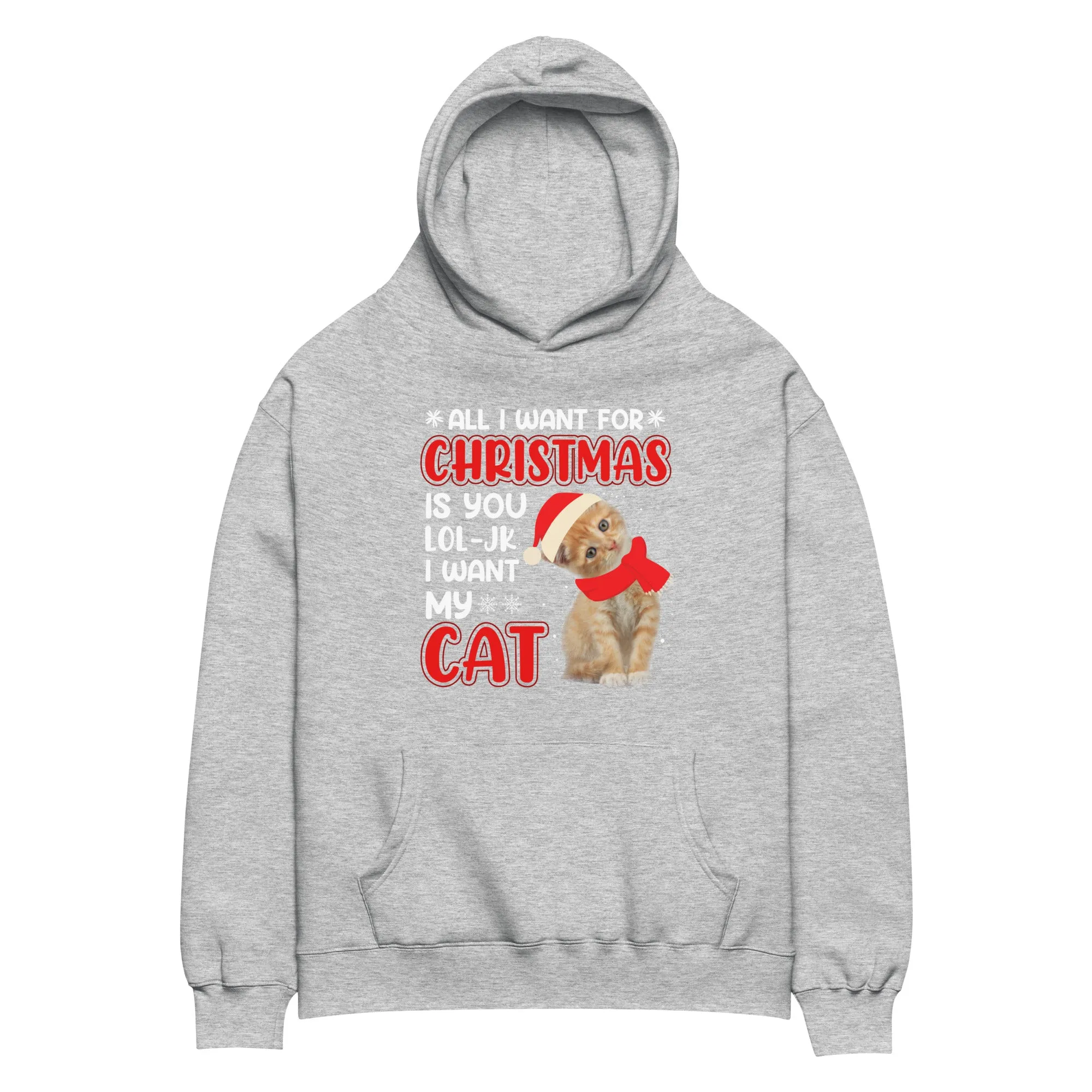 Oversized Unisex Comfy Hoodie Christmas Gift