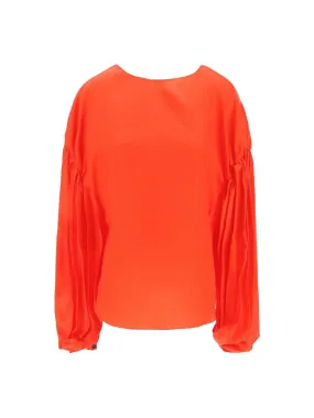 Quico Silk Long-Sleeve Blouse