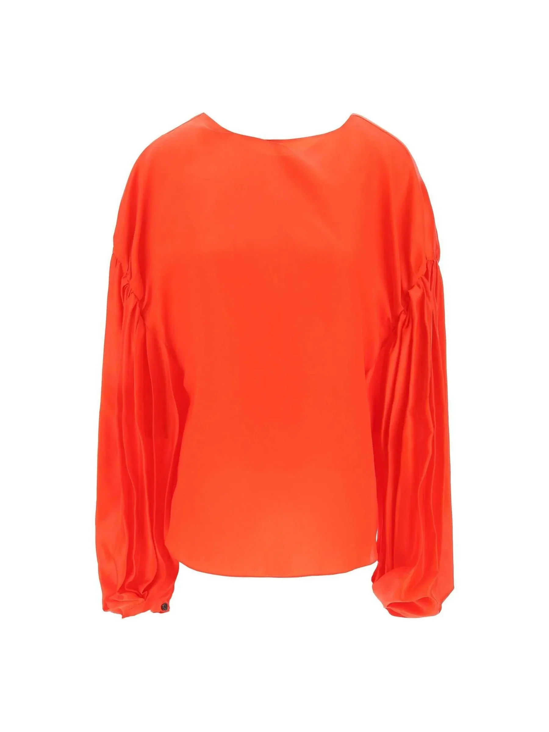 Quico Silk Long-Sleeve Blouse