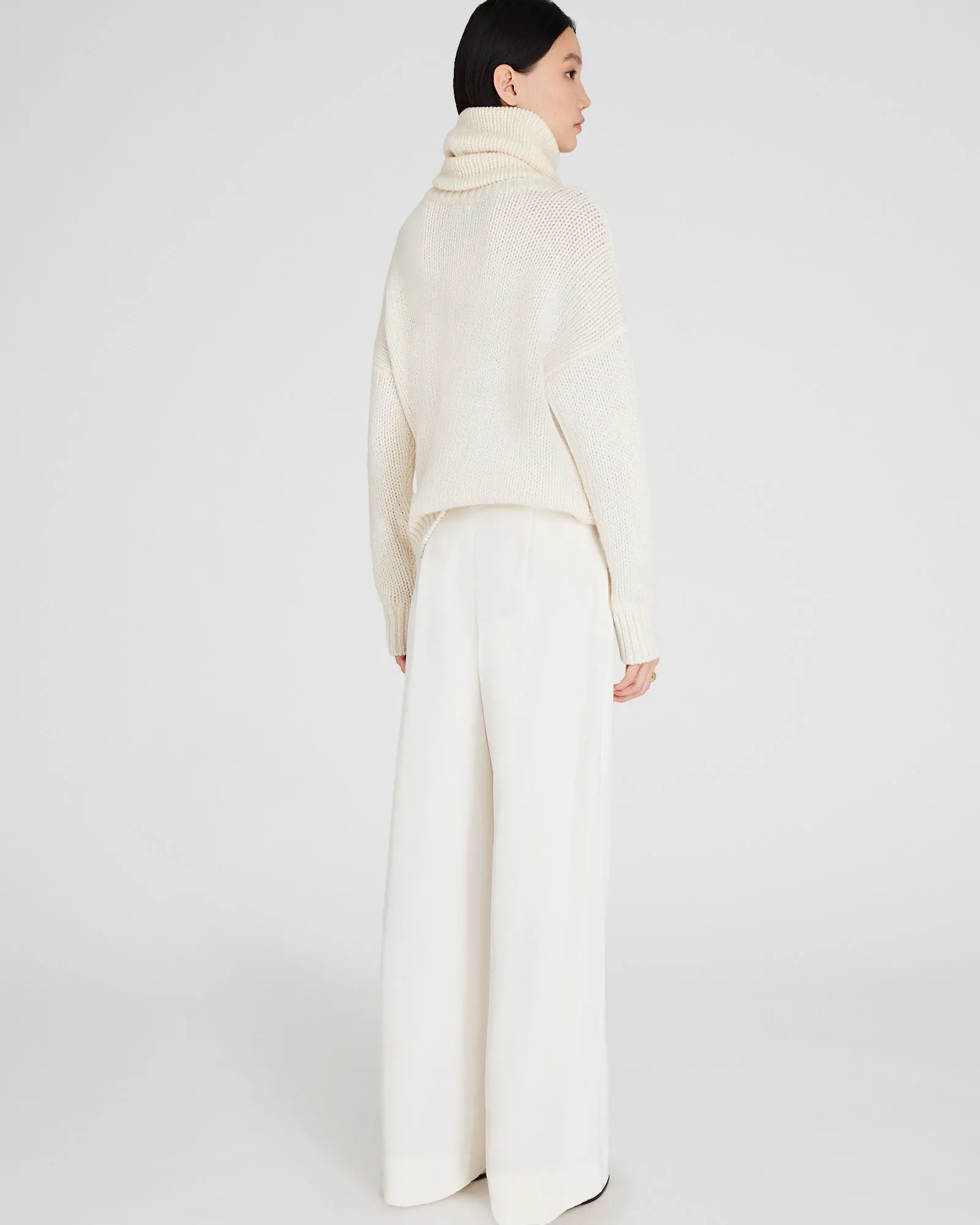 Silk-Wool Pant