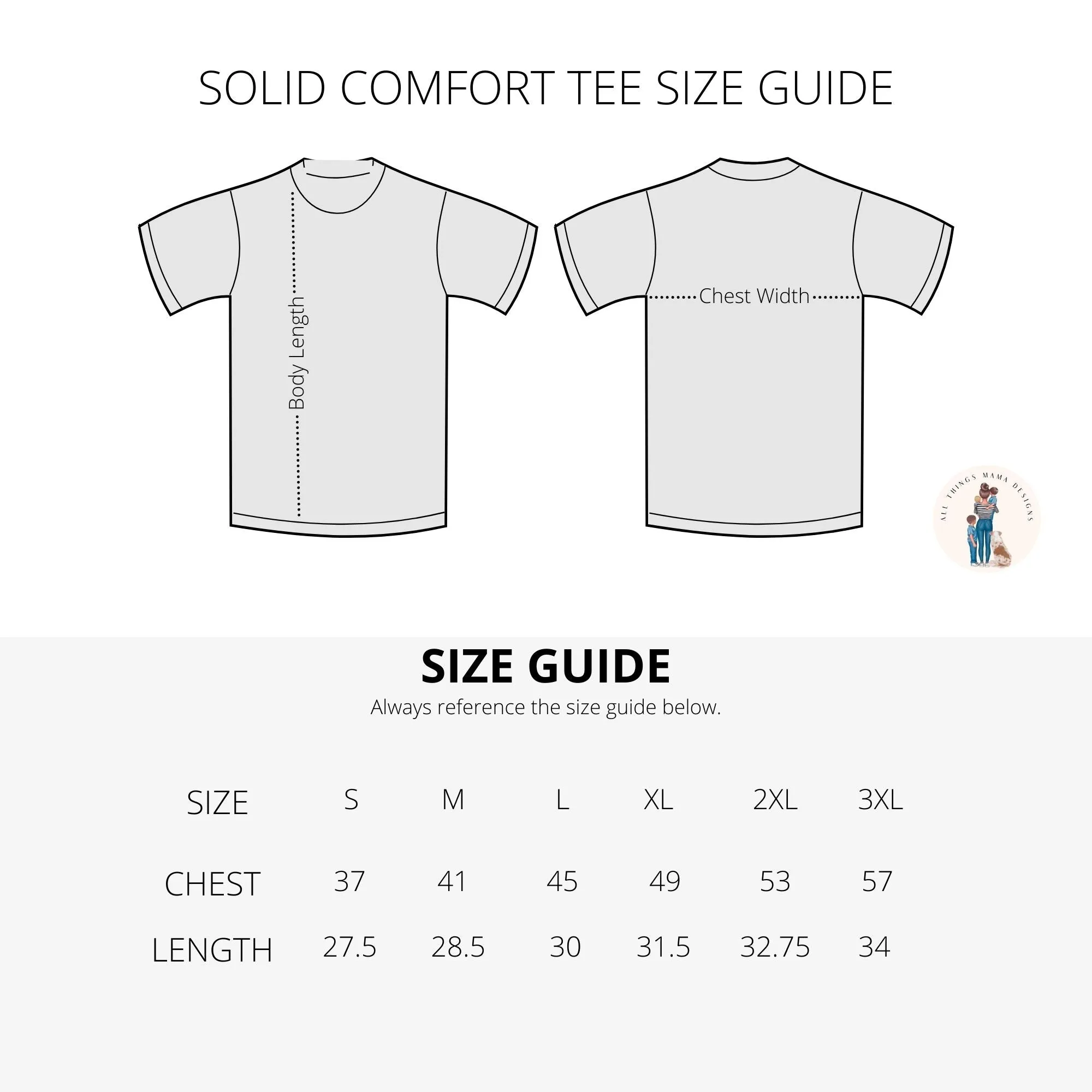 Solid Comfort Tee