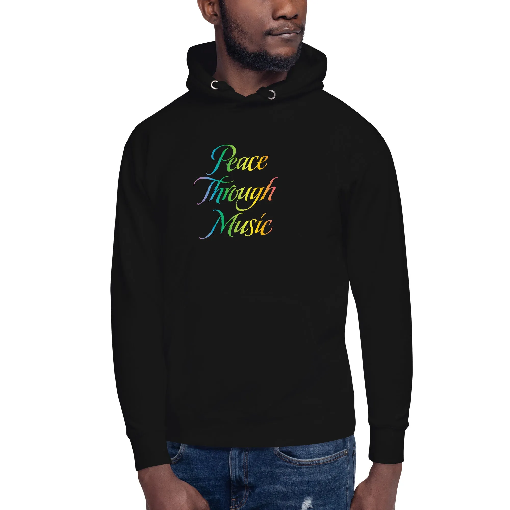 Soundings comfy hoodie - PEACE THROUGH MUSIC