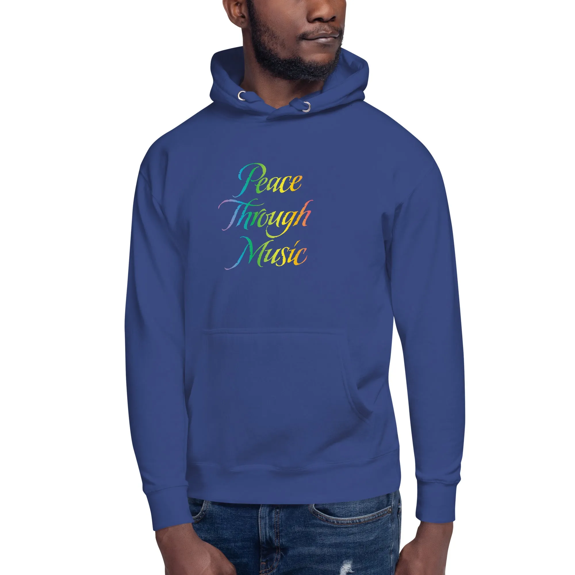 Soundings comfy hoodie - PEACE THROUGH MUSIC