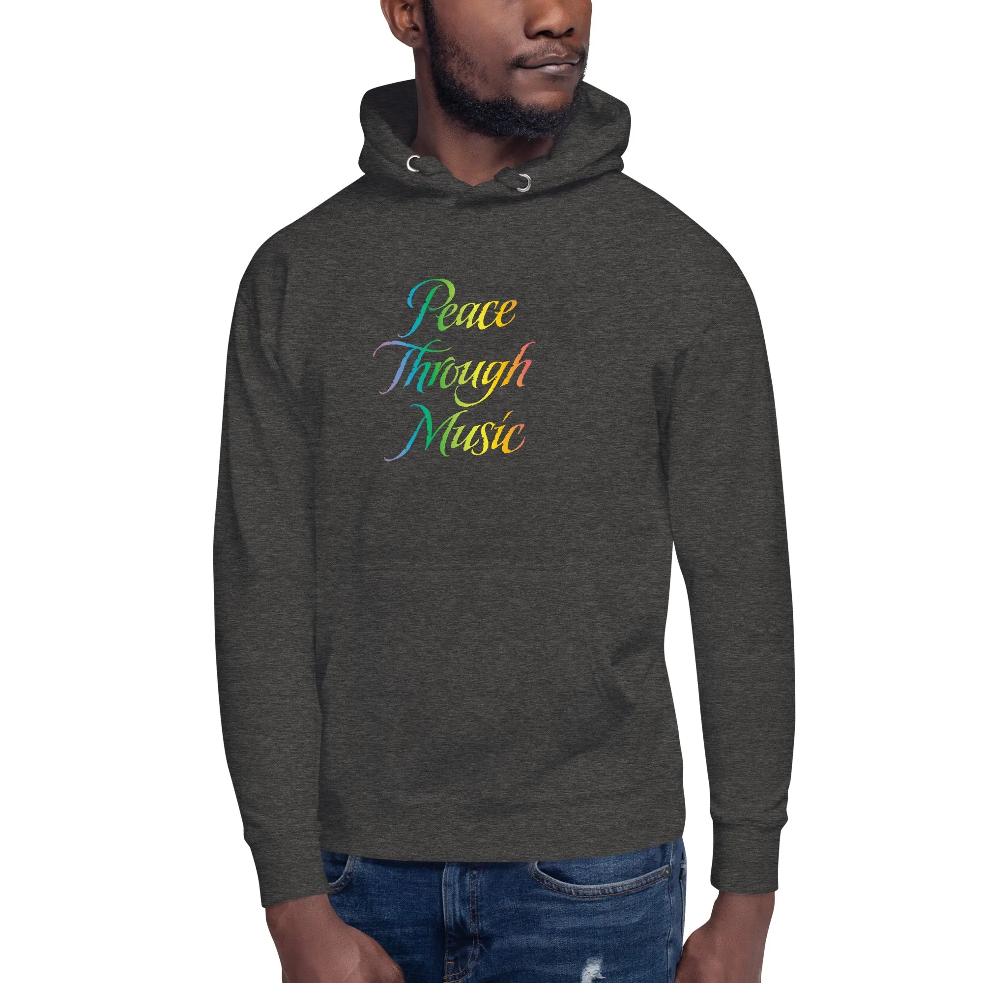 Soundings comfy hoodie - PEACE THROUGH MUSIC