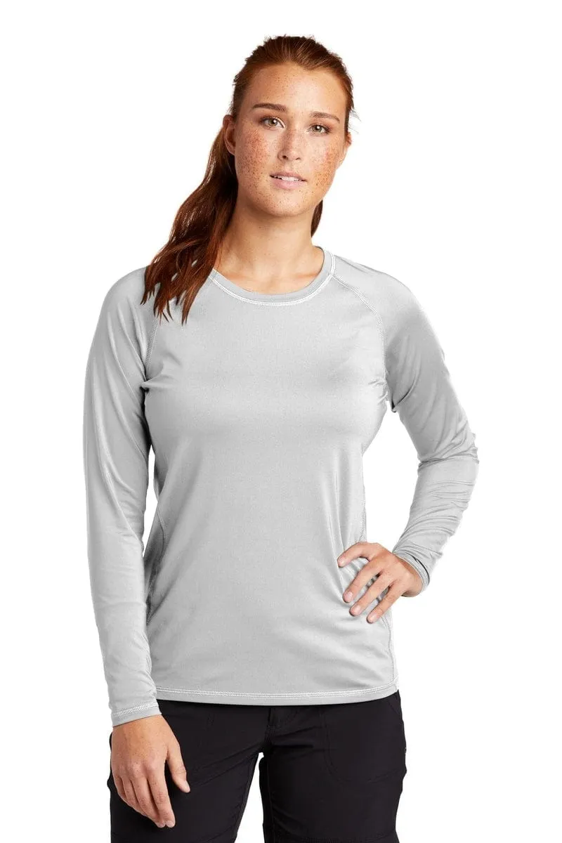 Sport-Tek LST470LS: Ladies Long Sleeve Rashguard Tee