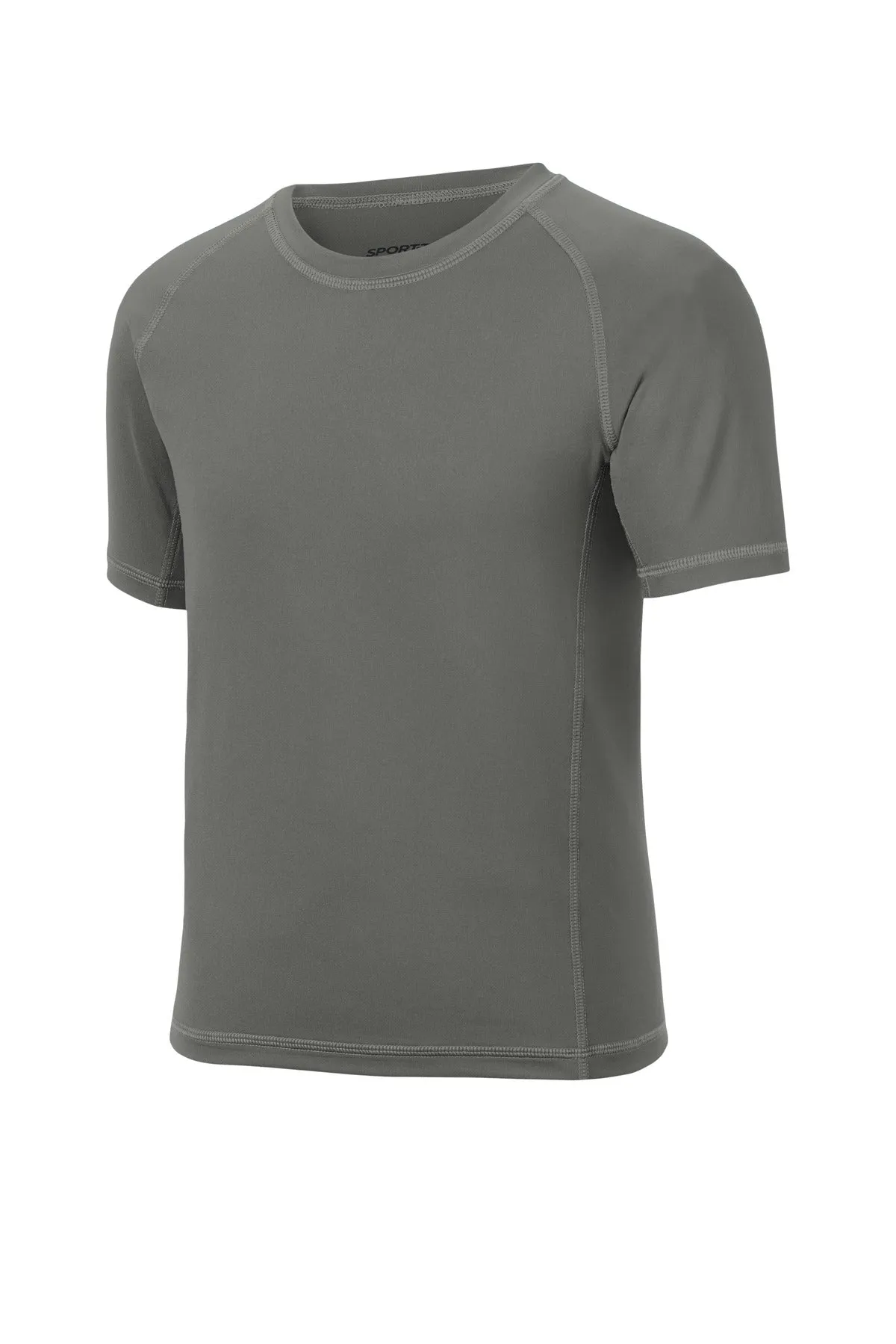 Sport-Tek Youth Rashguard Tee. YST470