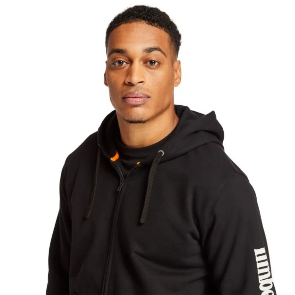 Timberland PRO Hood Honcho Full Zip Work Hoodie - Black TB0A235X001