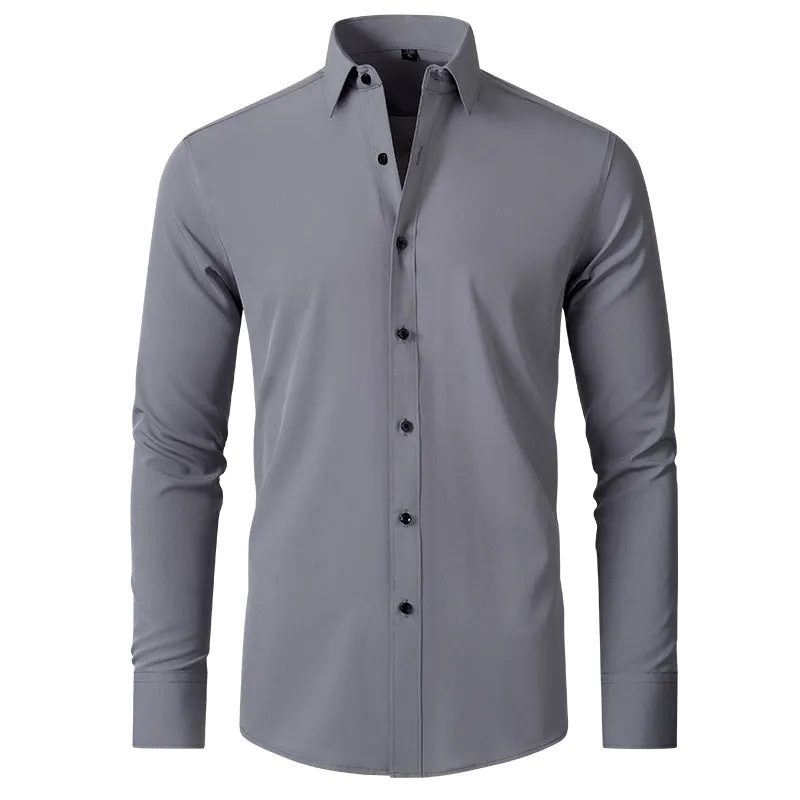 Timeless Anti-Crease Stretch Shirt for Men