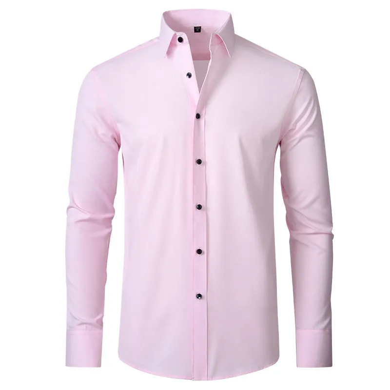 Timeless Anti-Crease Stretch Shirt for Men