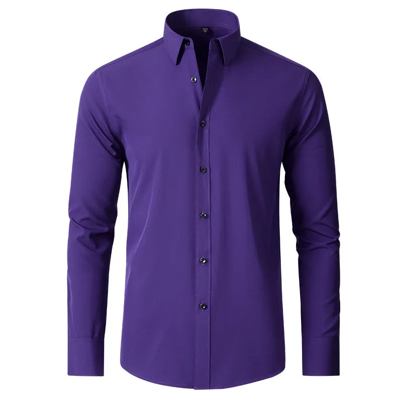 Timeless Anti-Crease Stretch Shirt for Men