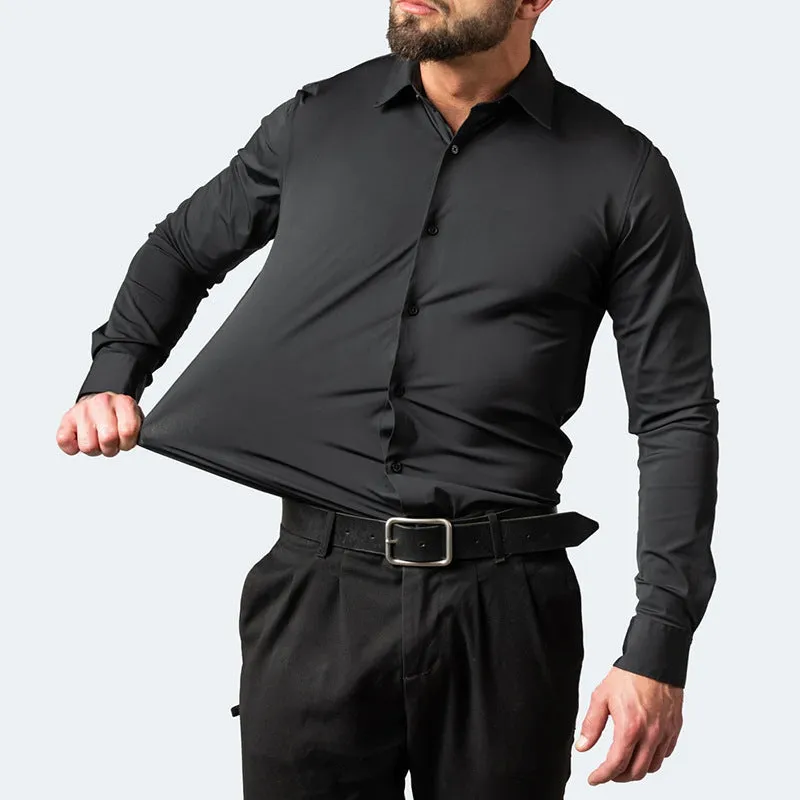 Timeless Anti-Crease Stretch Shirt for Men