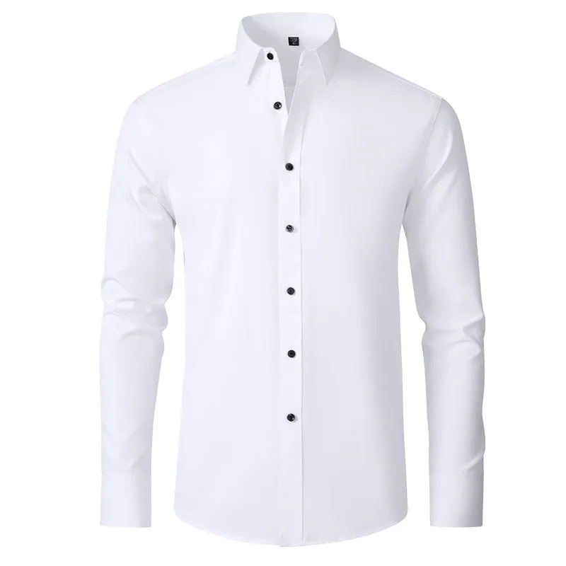 Timeless Anti-Crease Stretch Shirt for Men