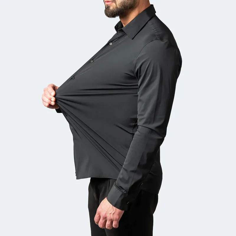 Timeless Anti-Crease Stretch Shirt for Men