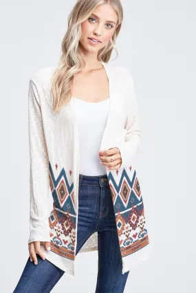 Tribal Rib Cardigan