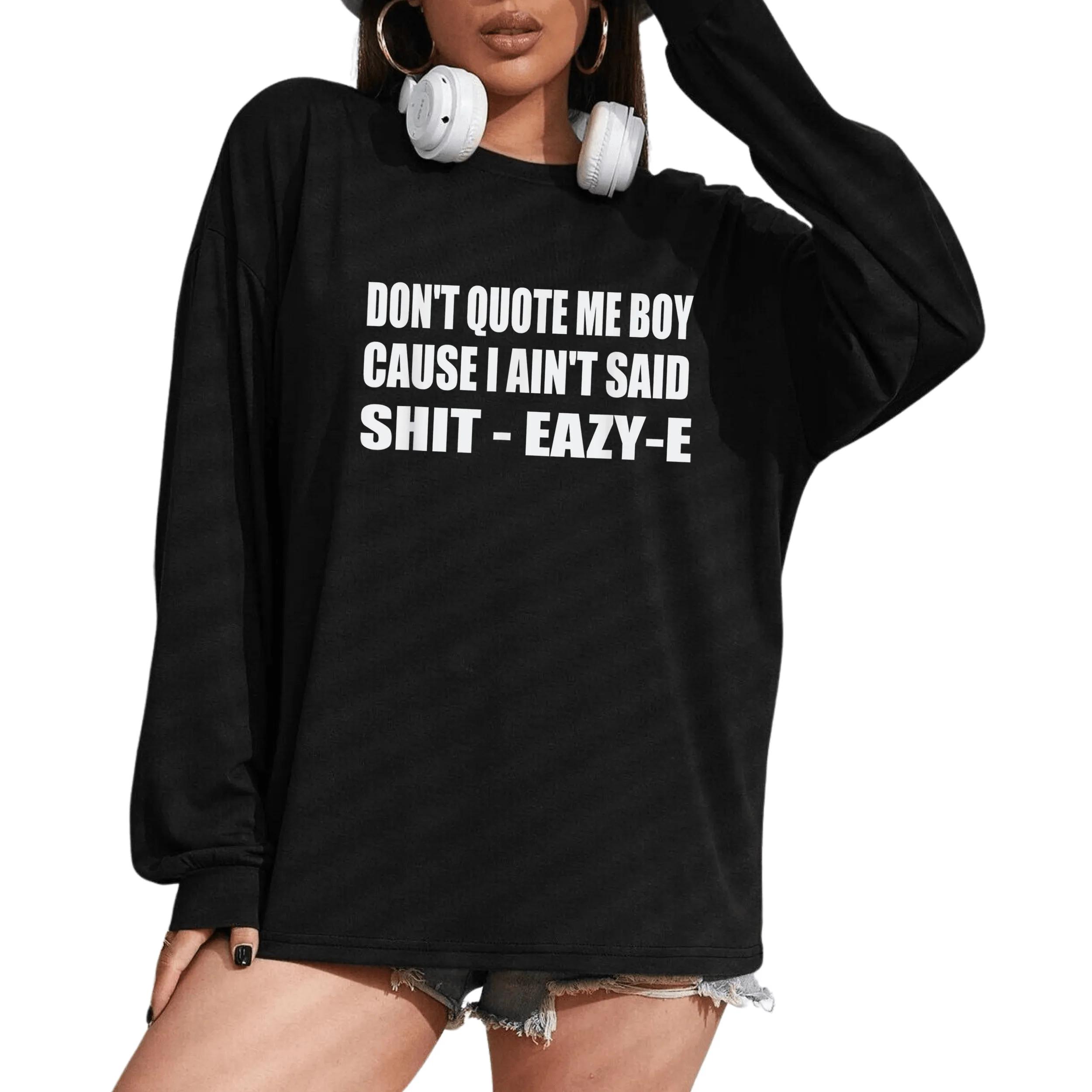 Unisex Eazy-E Quote T-Shirt, Comfortable Streetwear