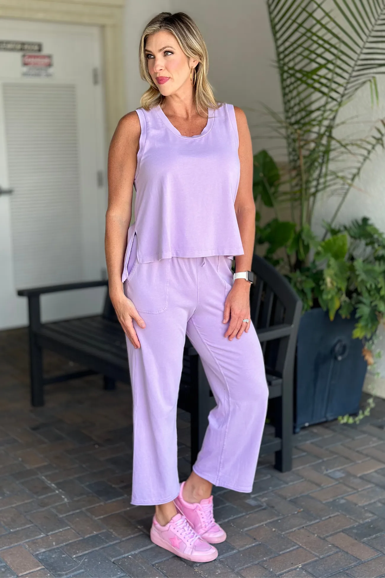 Versatile Mineral Washed Set-Lilac