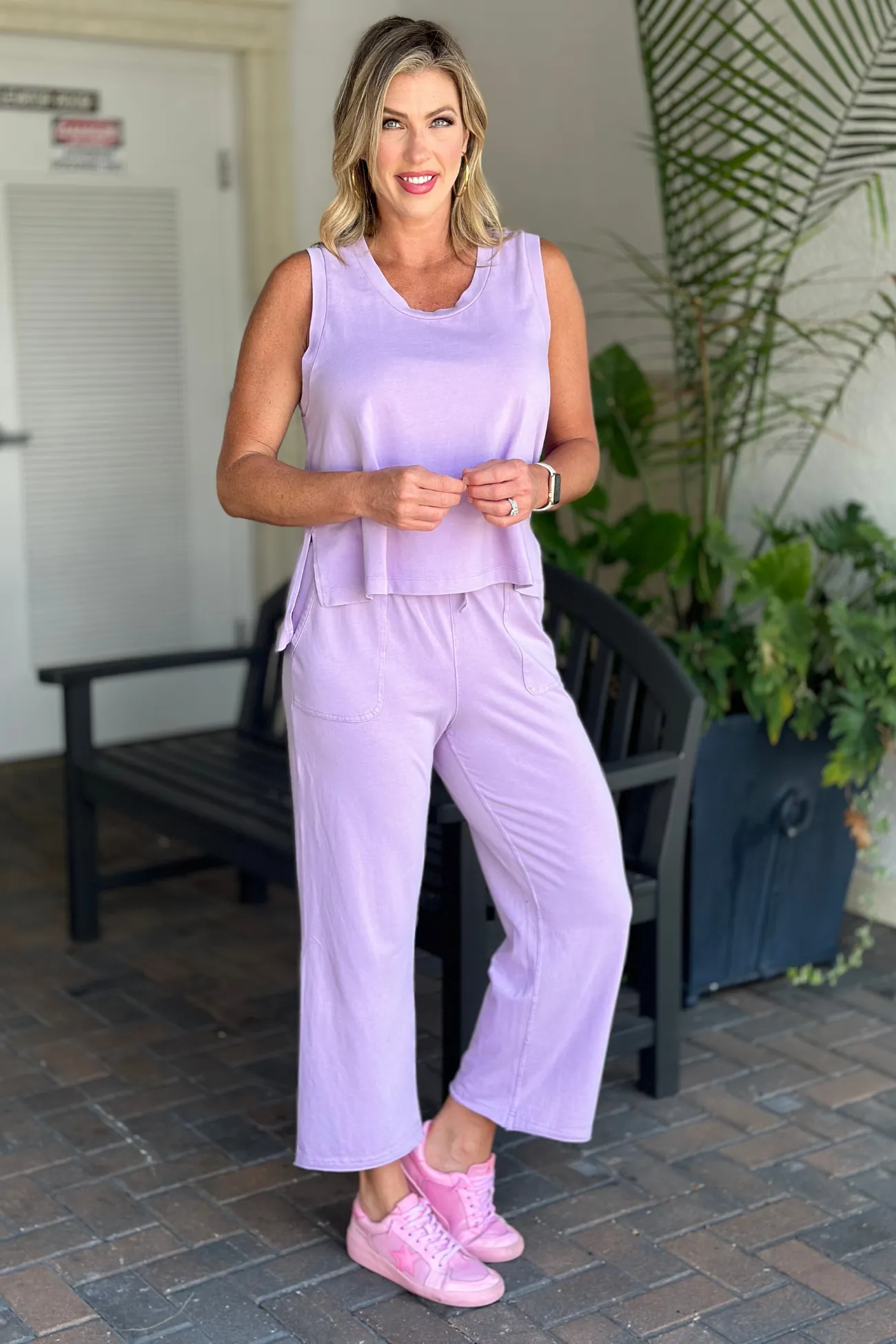 Versatile Mineral Washed Set-Lilac