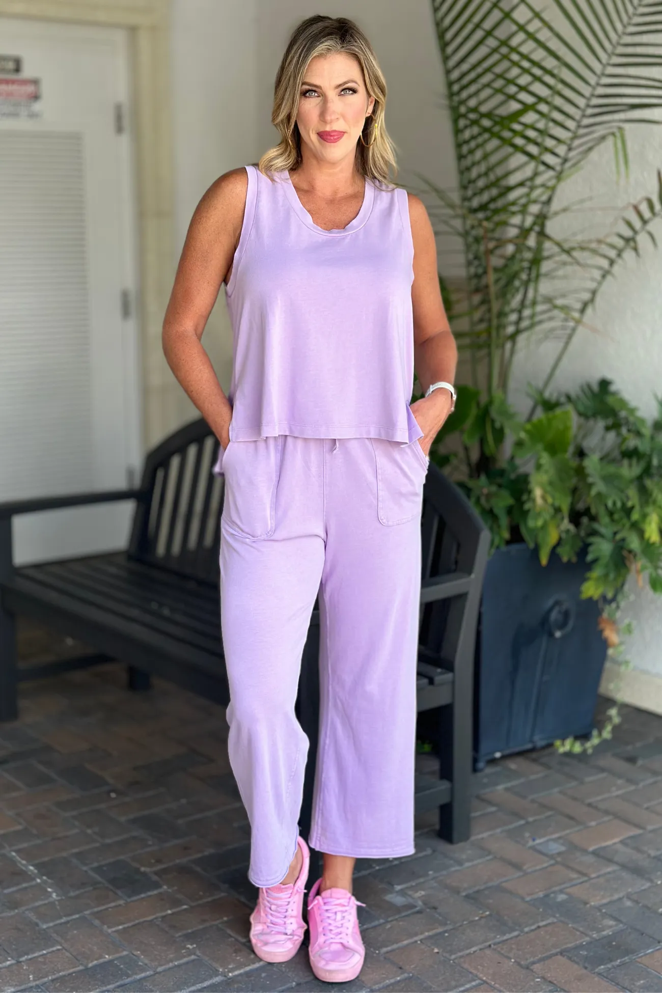 Versatile Mineral Washed Set-Lilac