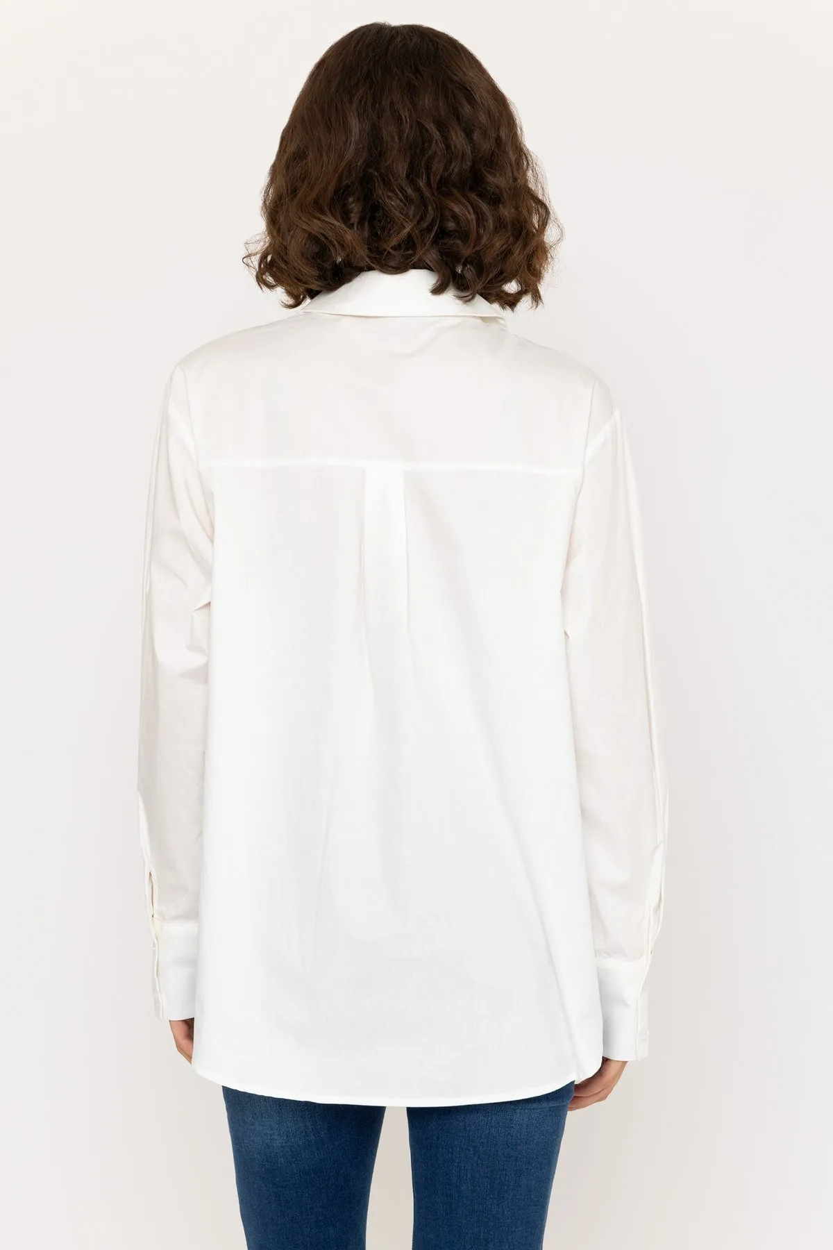 White Poplin Shirt